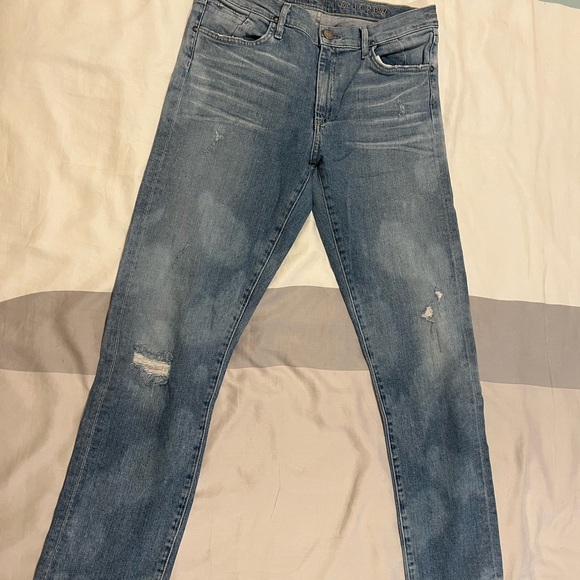 Goldsign Women's Skinny Jeans - Light Blue - Picture 1 of 6